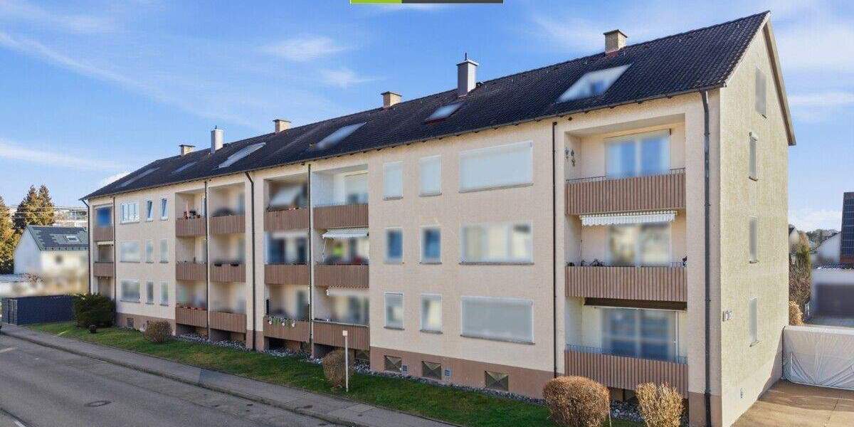 Etagenwohnung Vöhringen - 2 Zimmer, 55 m&sup2;, 190.000&euro; | Angebot:25400841