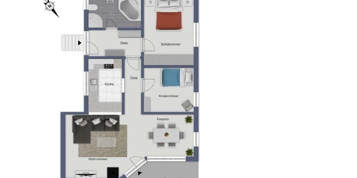 Mehrfamilienhaus, Wohnhaus Neu Zittau Neu Buchhorst - 3 Zimmer, 77 m&sup2;, 169.000&euro; | Angebot:26378813