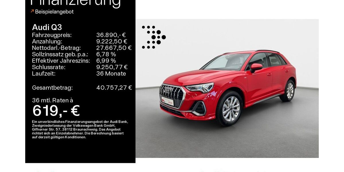 Audi Q3 13.764 km 36.890 &euro; Hofheim 65719