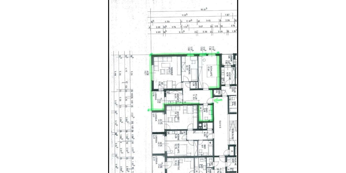 Etagenwohnung Lüneburg Goseburg-Zeltberg - 3 Zimmer, 80 m&sup2;, 225.000&euro; | Angebot:27097428