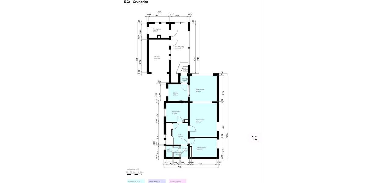 Einfamilienhaus Brake (Unterweser) - 6 Zimmer, 120 m&sup2;, 1.110&euro; | Angebot:26385957