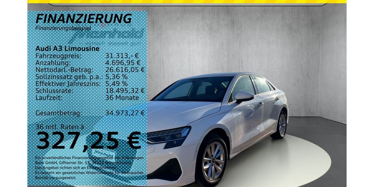 Audi A3 9.990 km 31.313 &euro; Auerbach/Rebesgrün 08209