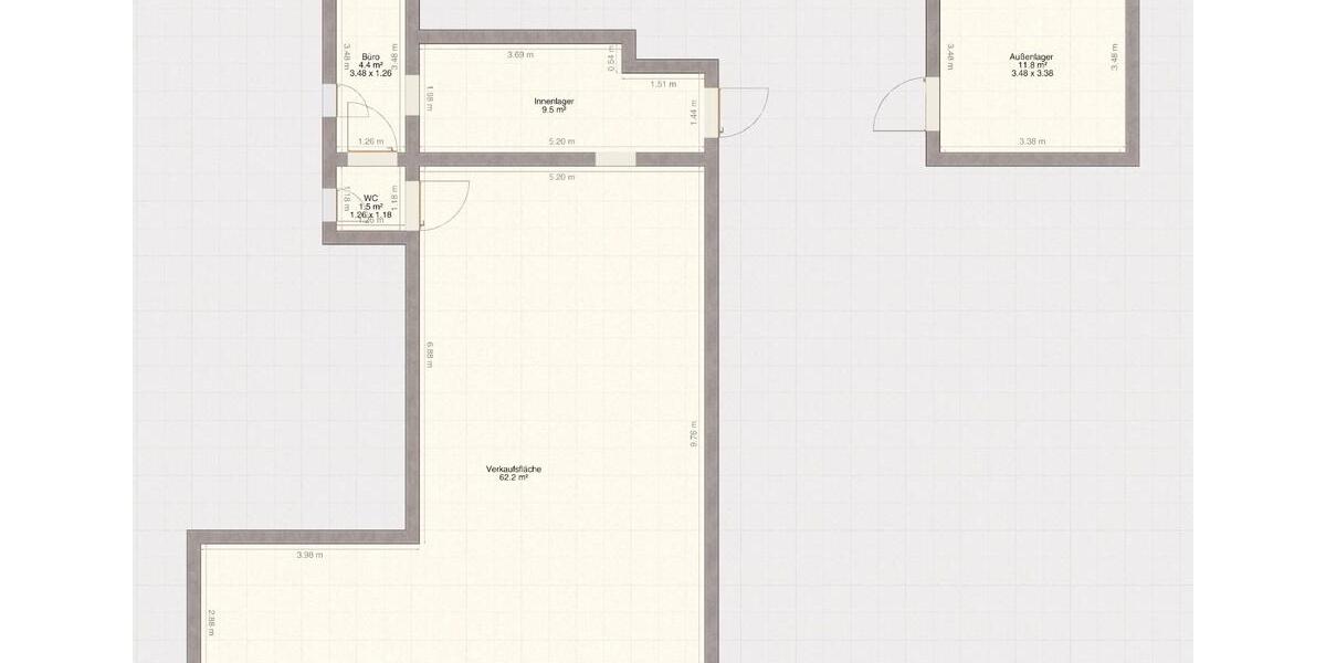 Gewerbeobjekt Roßhaupten - 690&euro; | Angebot:26072732