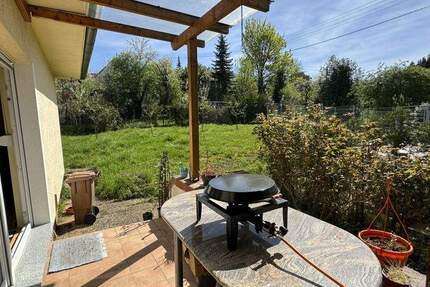 Wohnen im grünen Bungalow in der Gartenlandschaft von Pforzheim Höhenlage der Hachel Allee 3 zimmer