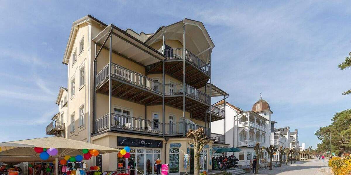 Etagenwohnung Binz Ostseebad Binz - 2 Zimmer, 50 m&sup2;, 416.591&euro; | Angebot:25670616
