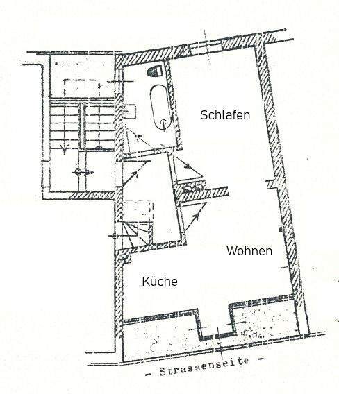 Etagenwohnung Nürnberg Sebald - 2 Zimmer, 39 m&sup2;, 775&euro; | Angebot:25562797