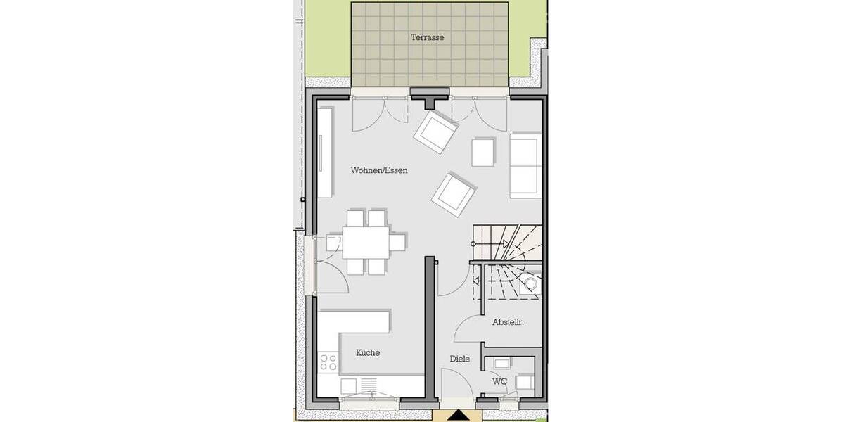 Doppelhaushälfte Hanau-Steinheim Steinheim - 6 Zimmer, 136 m&sup2;, 673.500&euro; | Angebot:25704323