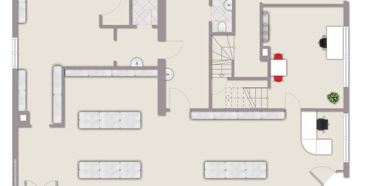 Wohn- und Geschäftshaus in Innenstadtlage von Warendorf! 5 zimmer