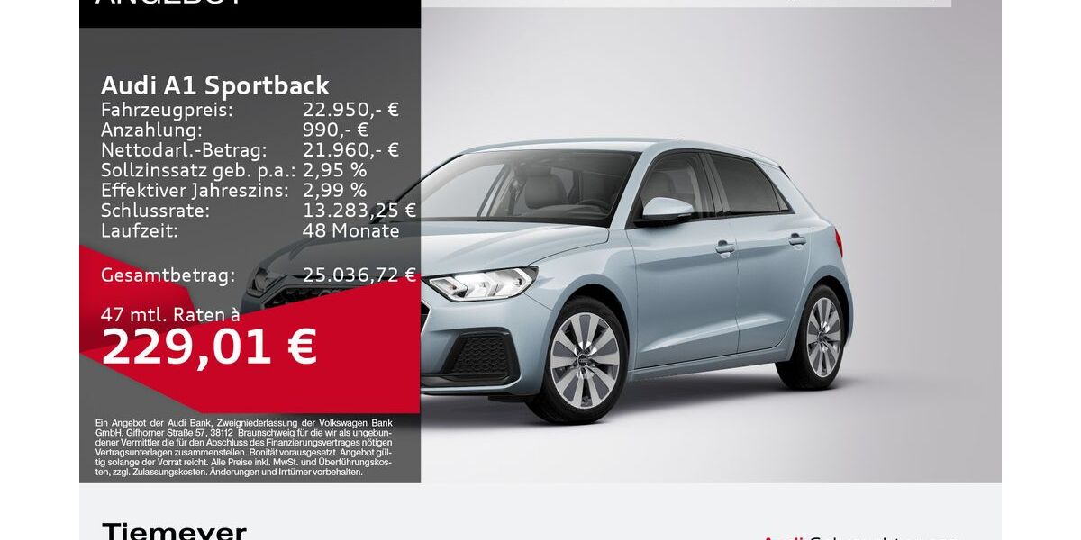 Audi A1 7.392 km 22.490 &euro; Remscheid 42897