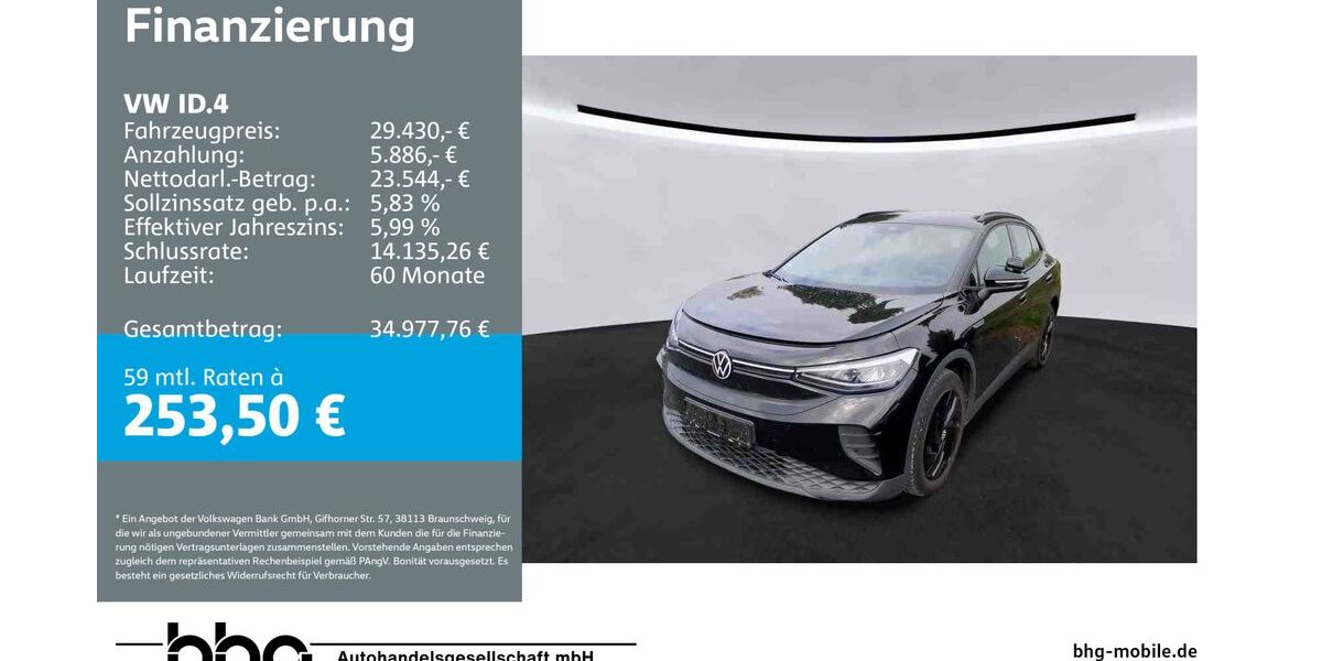 VW ID.4 33.940 km 28.730 &euro; Reutlingen 72770