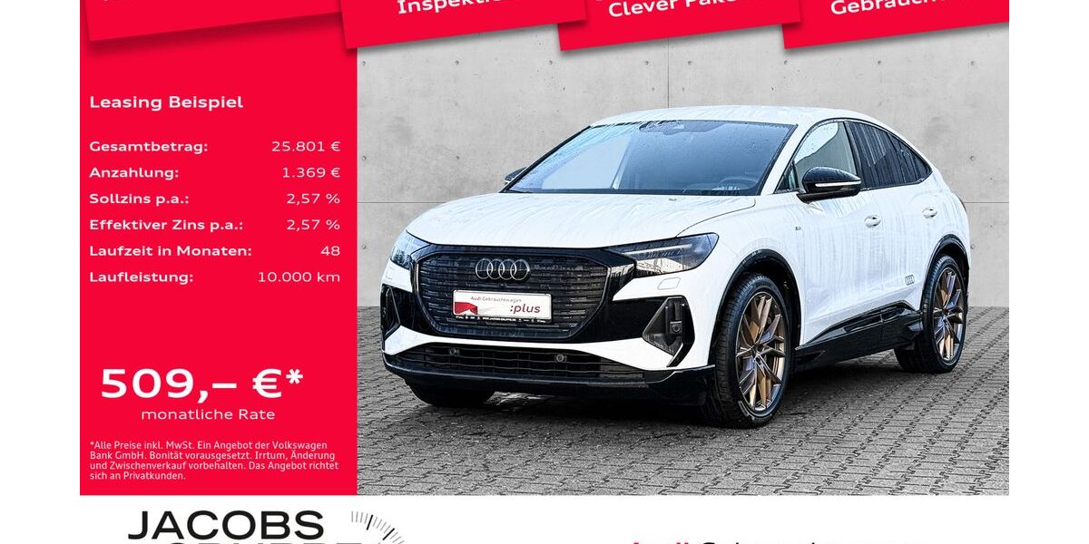 Audi Q4 e-tron 5.233 km 49.440 &euro; Bergheim 50126