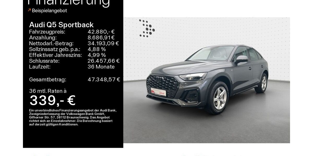Audi Q5 44.998 km 41.599 &euro; Hofheim 65719