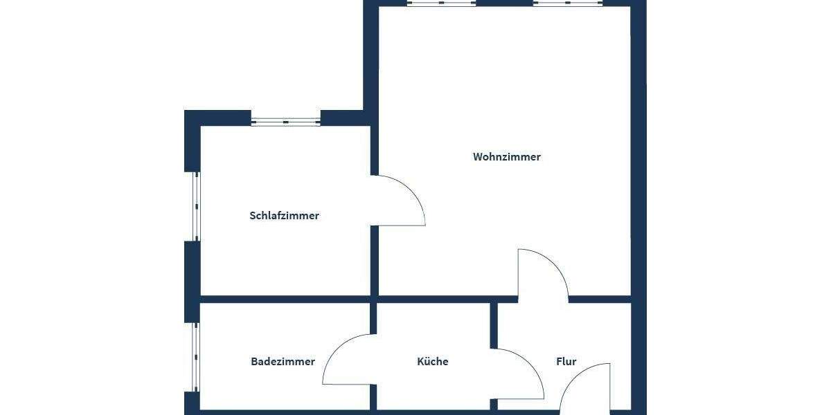 Etagenwohnung Meißen - 2 Zimmer, 39 m&sup2;, 39.500&euro; | Angebot:25799527