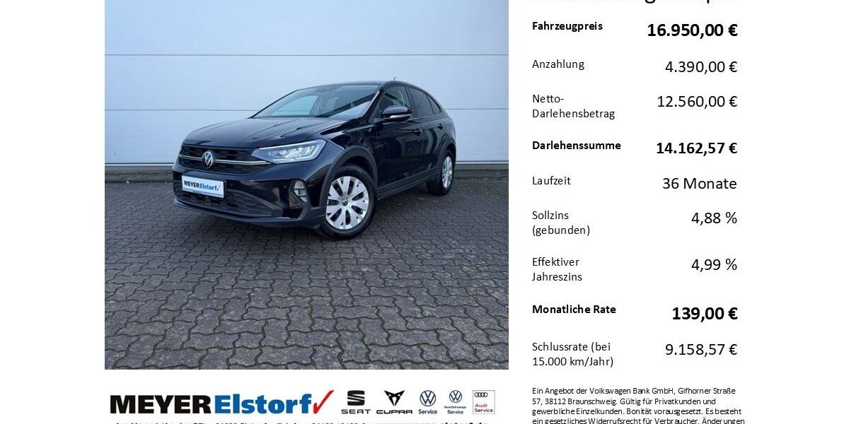 VW Taigo 16.400 km 16.950 &euro; Neu Wulmstorf 21629