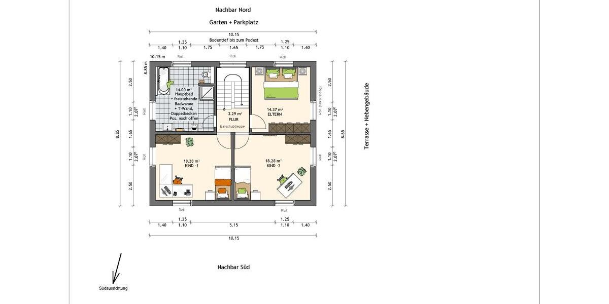 Villa Panketal - 7 Zimmer, 190 m&sup2;, 2.565&euro; | Angebot:26339636