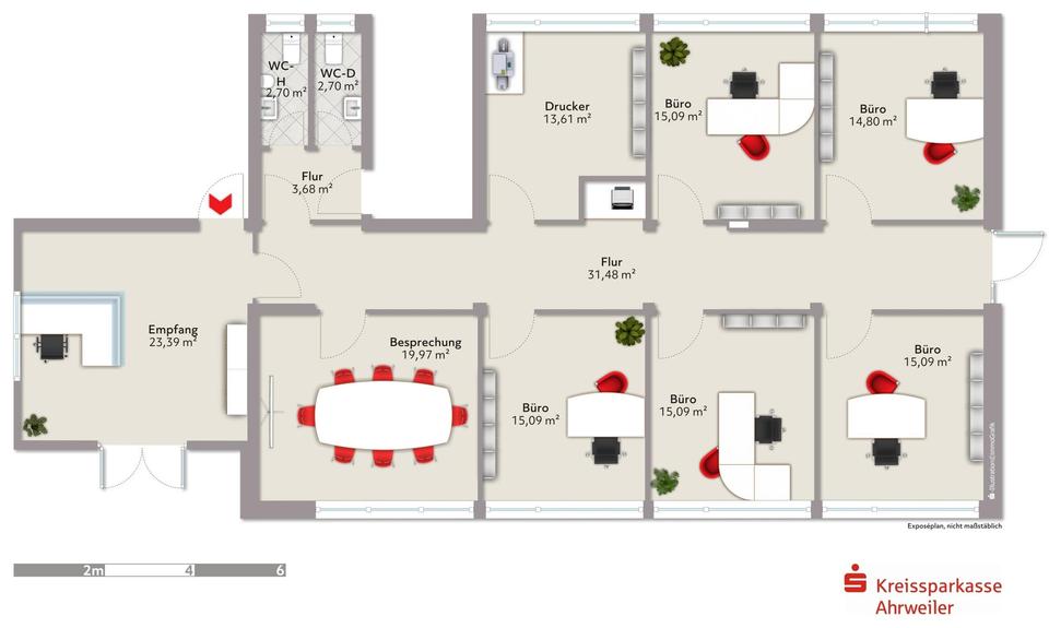 Gewerbeobjekt Bad Neuenahr-Ahrweiler Ahrweiler - 1.640&euro; | Angebot:24863703