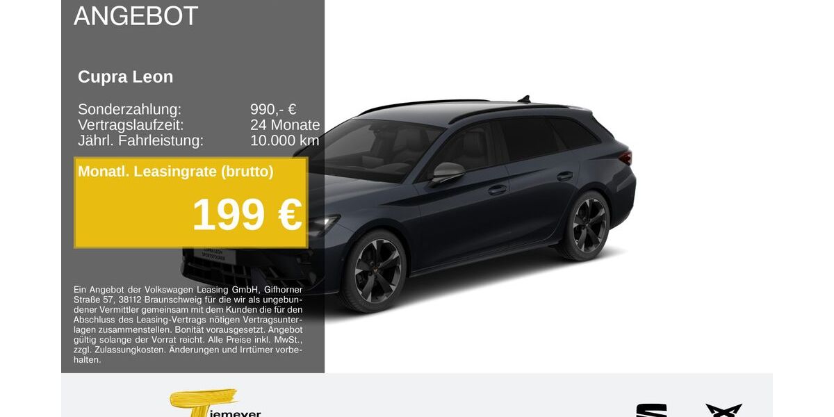 Cupra Leon 22.954 km 30.260 &euro; Hemer 58675