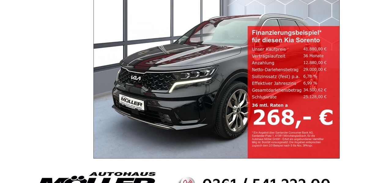 Kia Sorento 77.650 km 41.880 &euro; Erfurt 99087