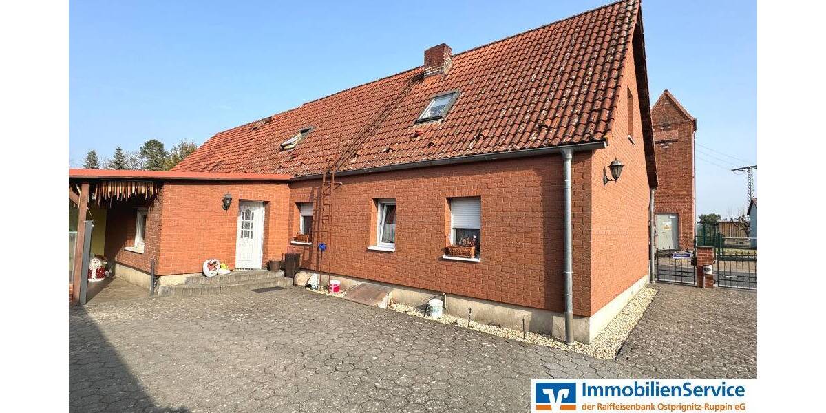 Doppelhaushälfte Kyritz Lellichow - 5 Zimmer, 133 m&sup2;, 285.000&euro; | Angebot:25996290