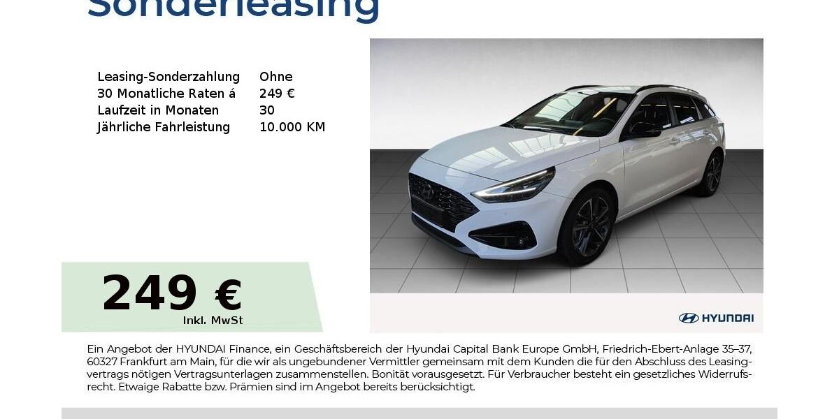 Hyundai i30 11.996 km 22.450 &euro; Fürth 90763