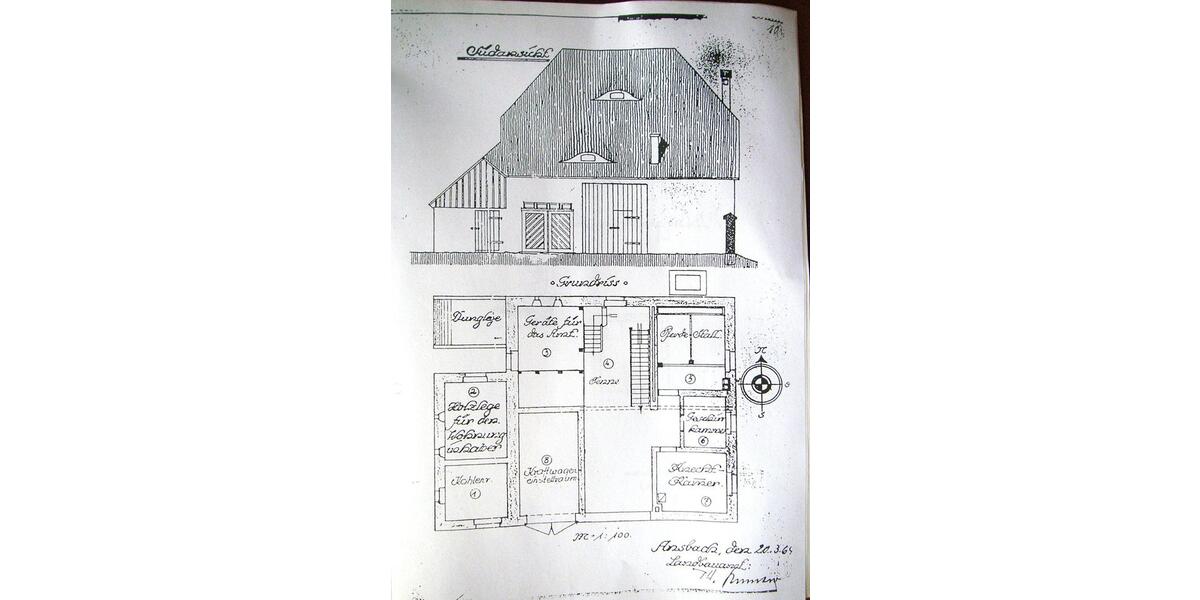 Einfamilienhaus Arberg - 10 Zimmer, 400 m&sup2;, 324.000&euro; | Angebot:26602753