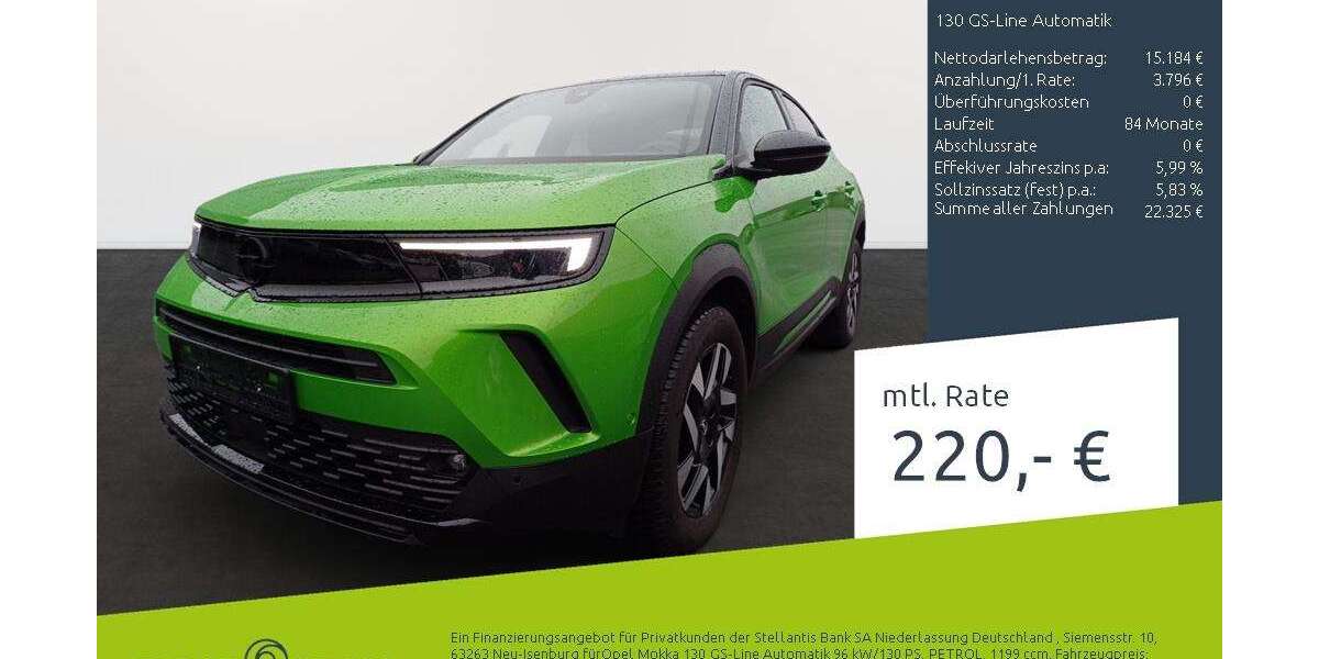 Opel Mokka 7.094 km 18.980 &euro; Borken 46325