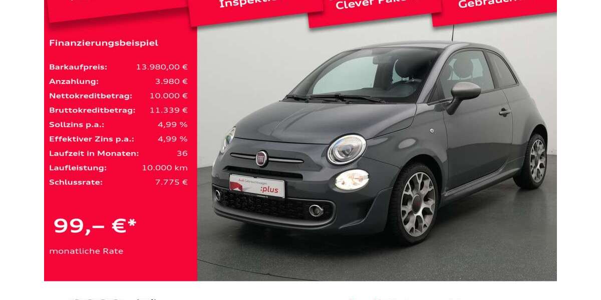 Fiat 500 42.656 km 13.980 &euro; Leverkusen 51373