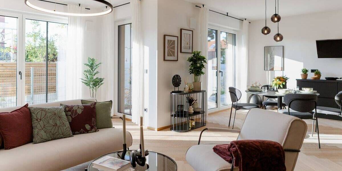 Terrassenwohnung Nürnberg Großreuth h d Veste - 3 Zimmer, 86 m&sup2;, 825.950&euro; | Angebot:26879051