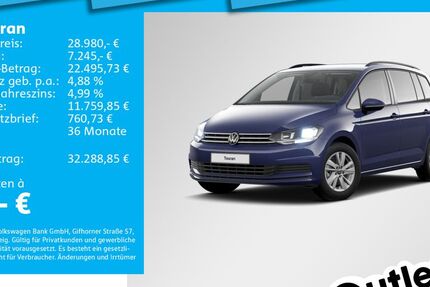 VW Touran 62.449 km 28.980 &euro; Dachau 85221