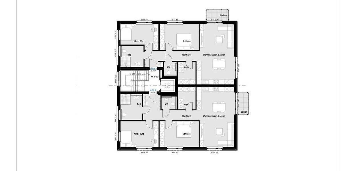 Etagenwohnung Rheine Altenrheine - 3 Zimmer, 95 m&sup2;, 412.000&euro; | Angebot:26886439
