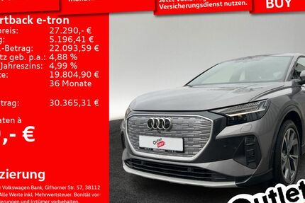 Audi Q4 e-tron 31.043 km 26.330 &euro; Senden 89250