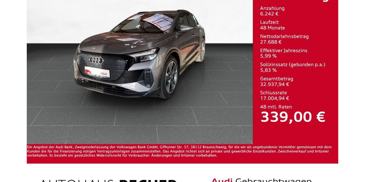 Audi Q4 e-tron 68.902 km 33.930 &euro; Wesel 46485