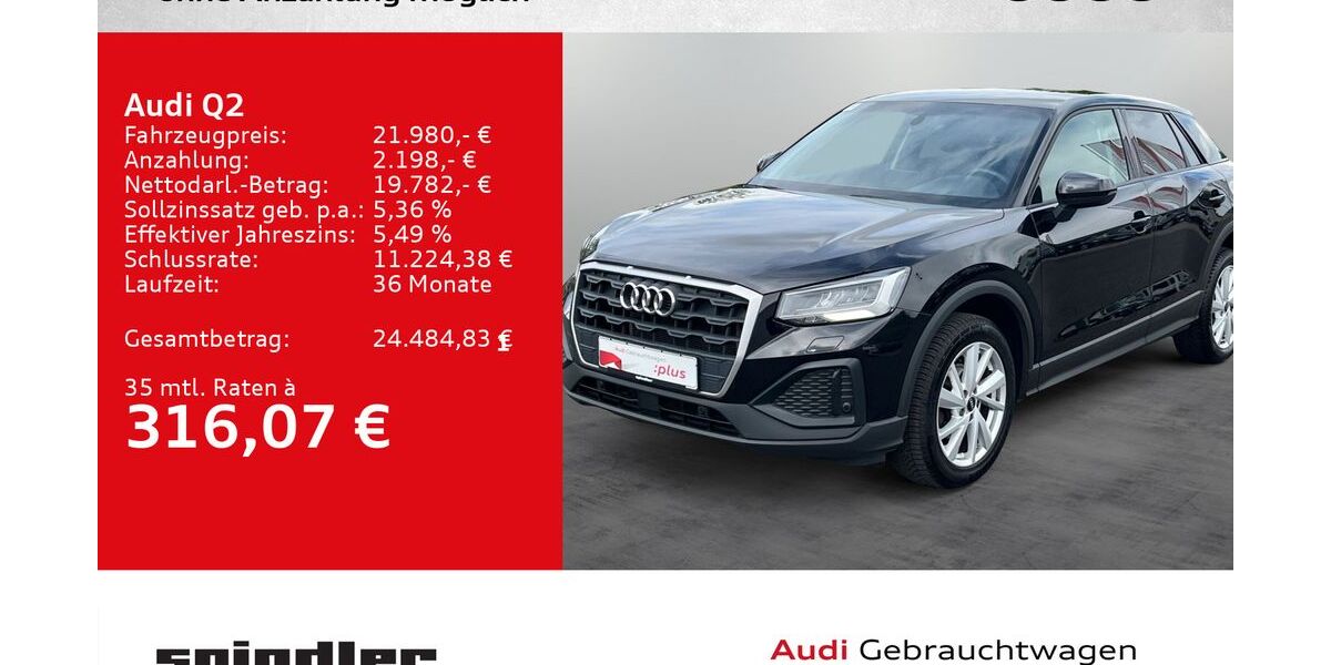 Audi Q2 46.500 km 21.980 &euro; Kitzingen 97318