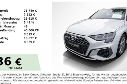 Audi A3 61.150 km 23.440 &euro; Nürnberg 90431
