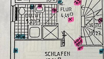 Etagenwohnung mit ausgebautem Spitzboden in Kühlungsborn