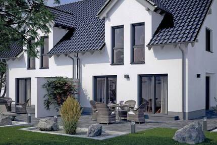 IHRE Doppelhaushälfte in Massivbauweise und Erdwärme-Heizung mit Natural Cooling 4 zimmer