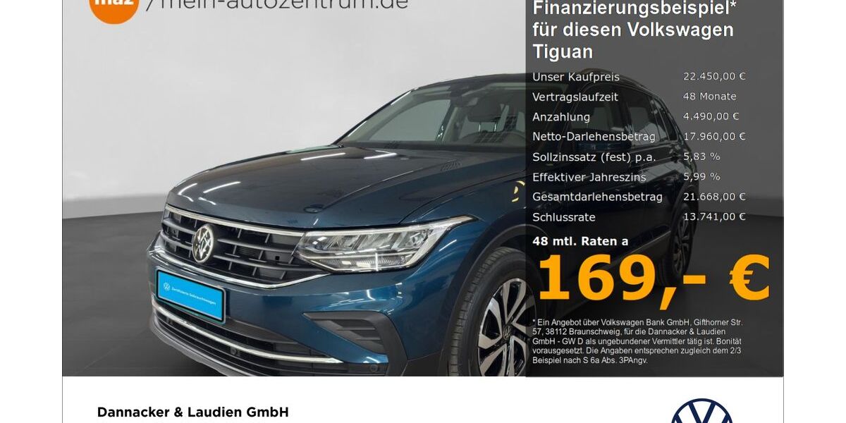 VW Tiguan 58.564 km 22.450 &euro; Lüneburg 21337