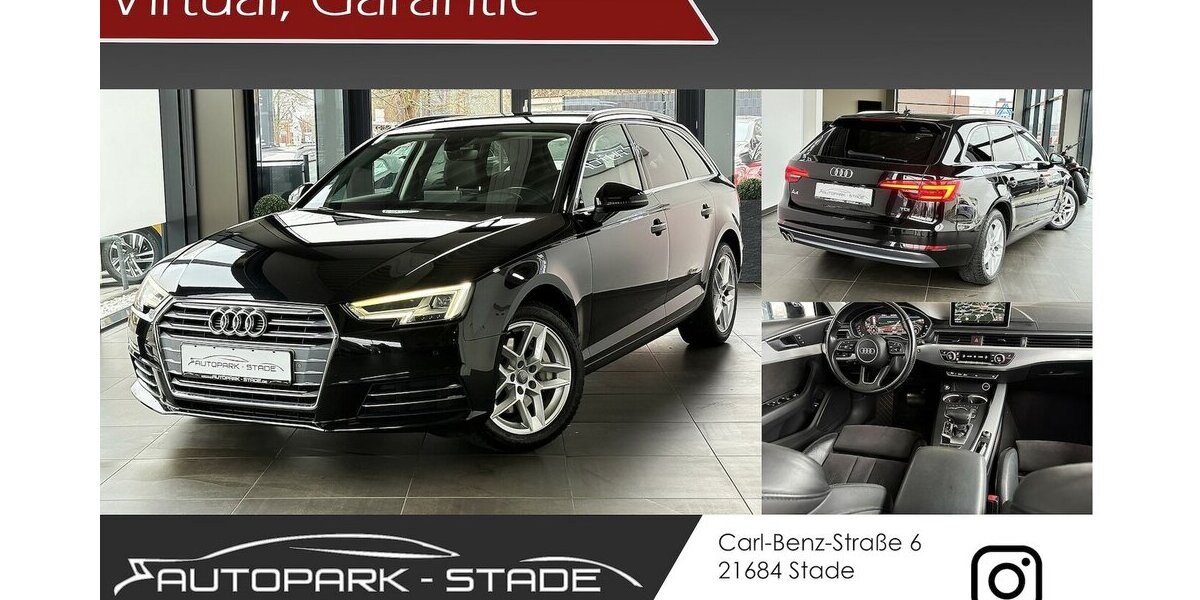 Audi A4 2.0 TDI S-tr. Sport LED Virtual Head-Up Ass 120.000 km 21.399 &euro; Stade 21682