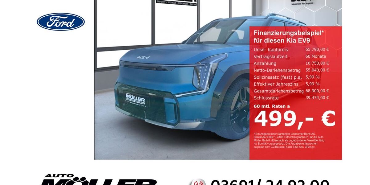 Kia EV9 18.219 km 65.790 &euro; Eisenach 99817
