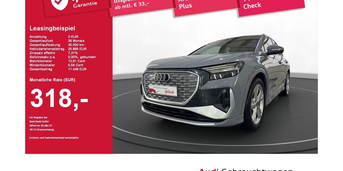 Audi Q4 e-tron 31.342 km 25.895 &euro; Plattling 94447