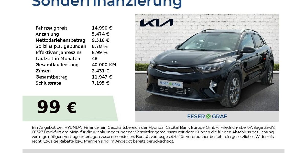 Kia Stonic 67.050 km 14.990 &euro; Roth 91154