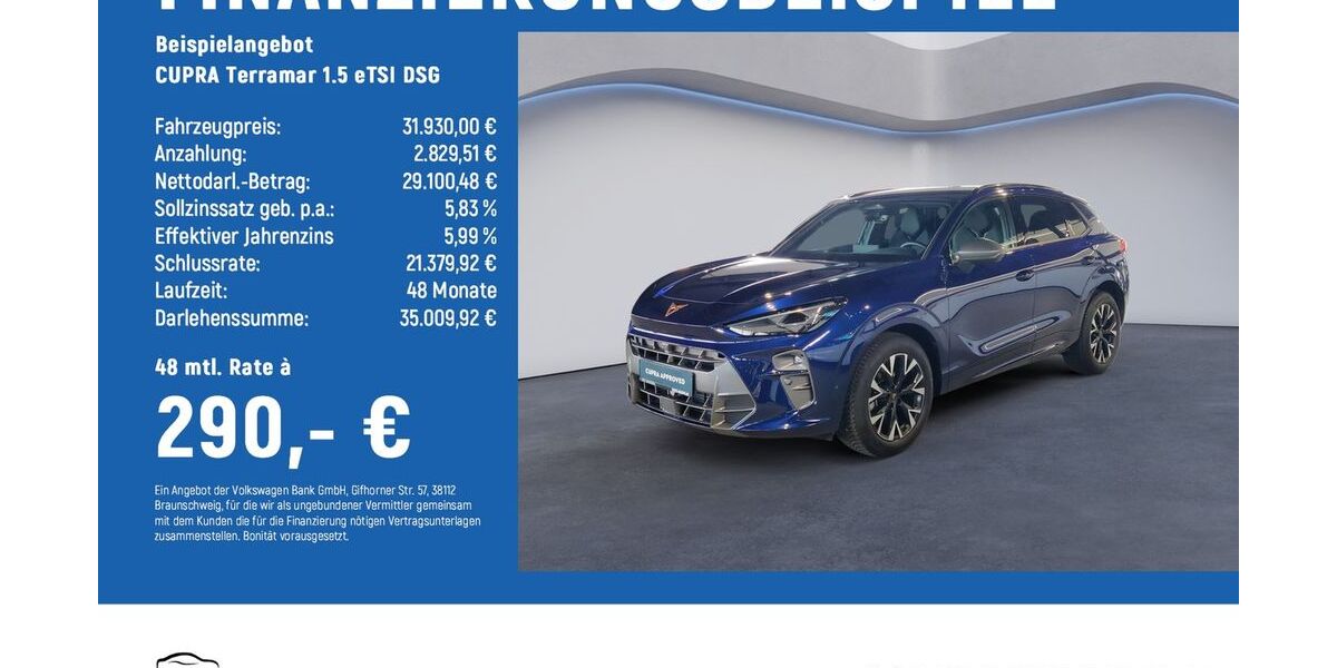 Cupra Terramar 27.138 km 31.730 &euro; Hildesheim 31135