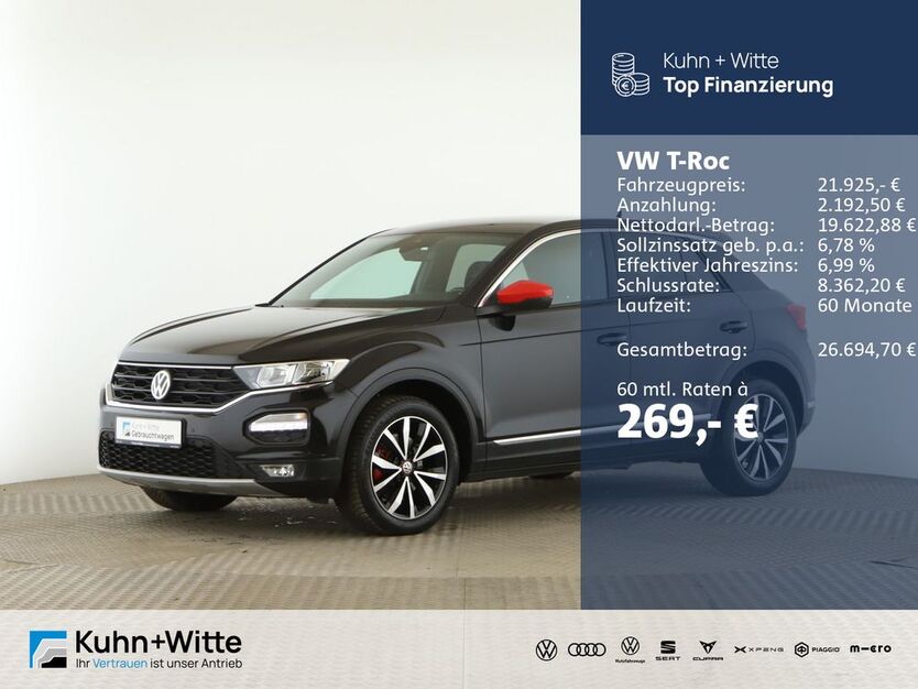 VW T-Roc 80.175 km 21.925 € Jesteburg 21266