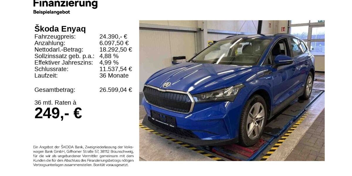 Skoda Enyaq 20.750 km 23.980 € Gifhorn 38518