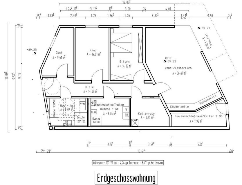 Barrierefreie Erdgeschoßwohnung - Neubau Erstbezug