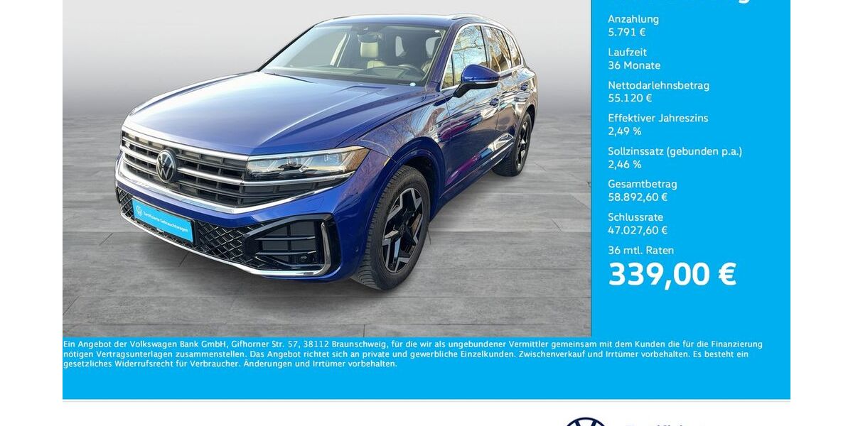 VW Touareg 19.094 km 59.911 &euro; Dortmund 44379