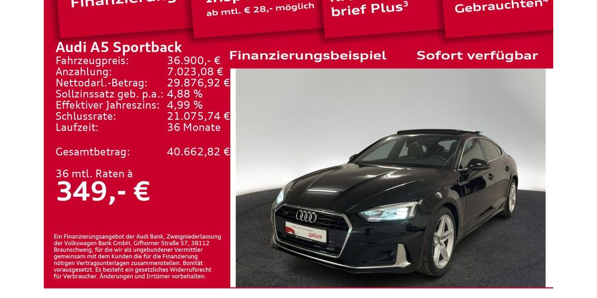Audi A5 53.300 km 34.900 &euro; Berlin 12489
