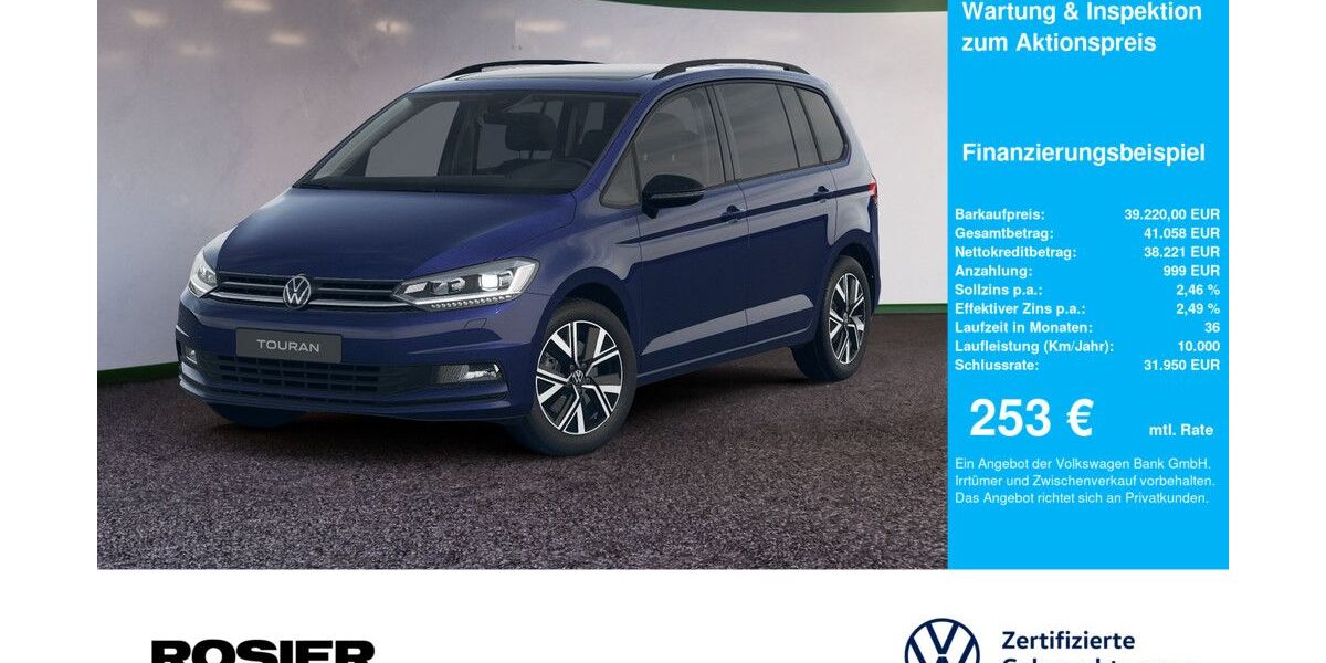 VW Touran 9.594 km 39.220 &euro; Menden 58706