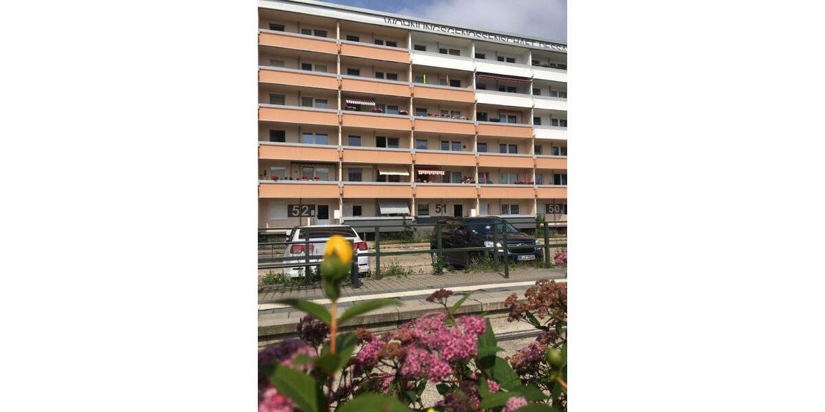 Etagenwohnung Dessau-Roßlau Zoberberg - 2 Zimmer, 54 m&sup2;, 290&euro; | Angebot:25524250