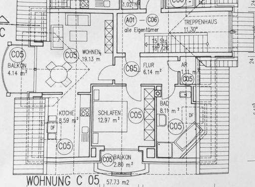 Etagenwohnung Heringen - 2 Zimmer, 57 m&sup2;, 99.500&euro; | Angebot:26410950